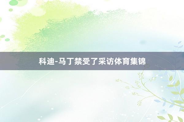 科迪-马丁禁受了采访体育集锦