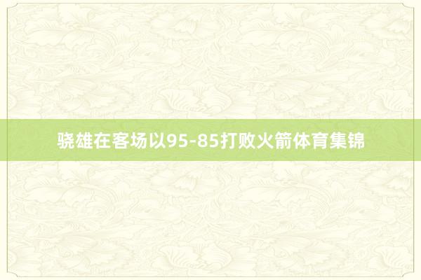 骁雄在客场以95-85打败火箭体育集锦