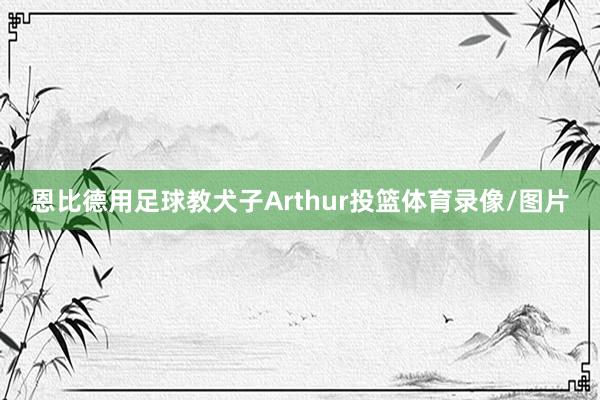 恩比德用足球教犬子Arthur投篮体育录像/图片