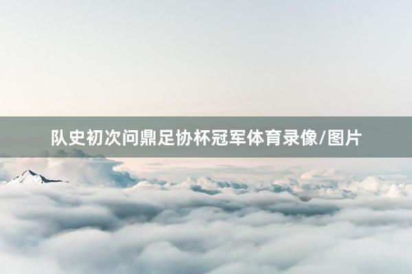 队史初次问鼎足协杯冠军体育录像/图片