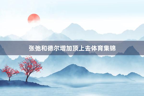 张弛和德尔增加顶上去体育集锦