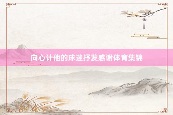向心计他的球迷抒发感谢体育集锦