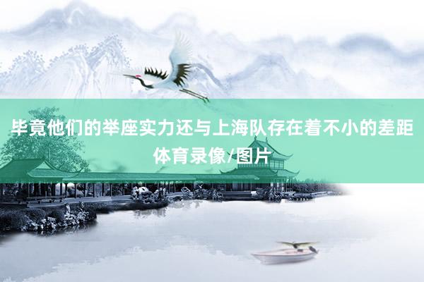 毕竟他们的举座实力还与上海队存在着不小的差距体育录像/图片
