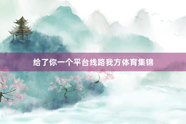 给了你一个平台线路我方体育集锦