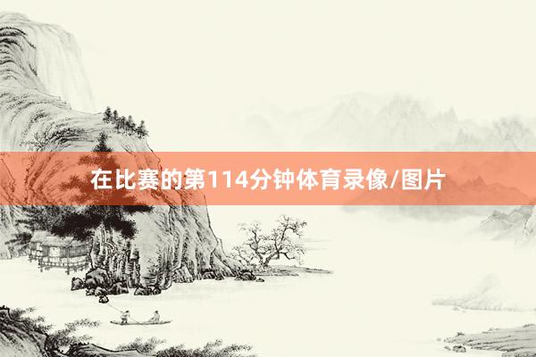 在比赛的第114分钟体育录像/图片