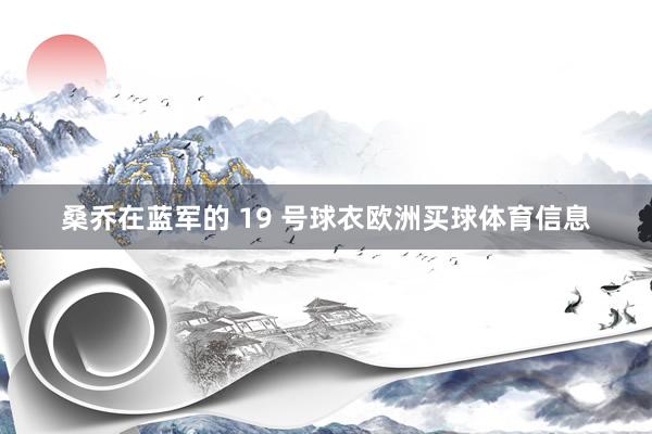 桑乔在蓝军的 19 号球衣欧洲买球体育信息