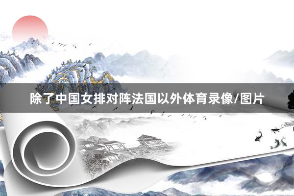 除了中国女排对阵法国以外体育录像/图片