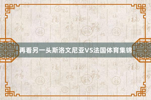 再看另一头斯洛文尼亚VS法国体育集锦
