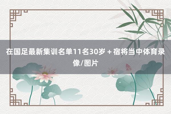 在国足最新集训名单11名30岁＋宿将当中体育录像/图片