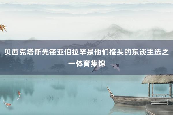贝西克塔斯先锋亚伯拉罕是他们接头的东谈主选之一体育集锦