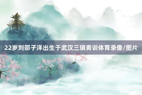 22岁刘邵子洋出生于武汉三镇青训体育录像/图片