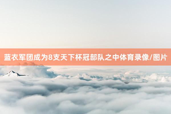 蓝衣军团成为8支天下杯冠部队之中体育录像/图片