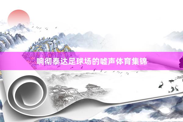 响彻泰达足球场的嘘声体育集锦